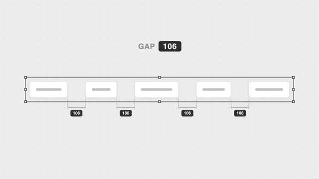 Autolayout Gap Dial