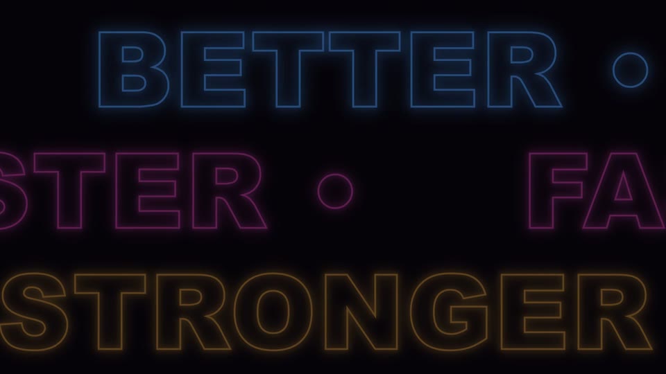 Triple neon marquee recap