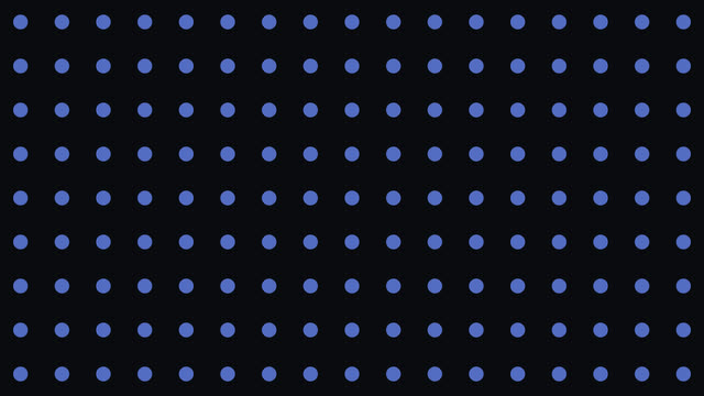 Radial wave dot grid
