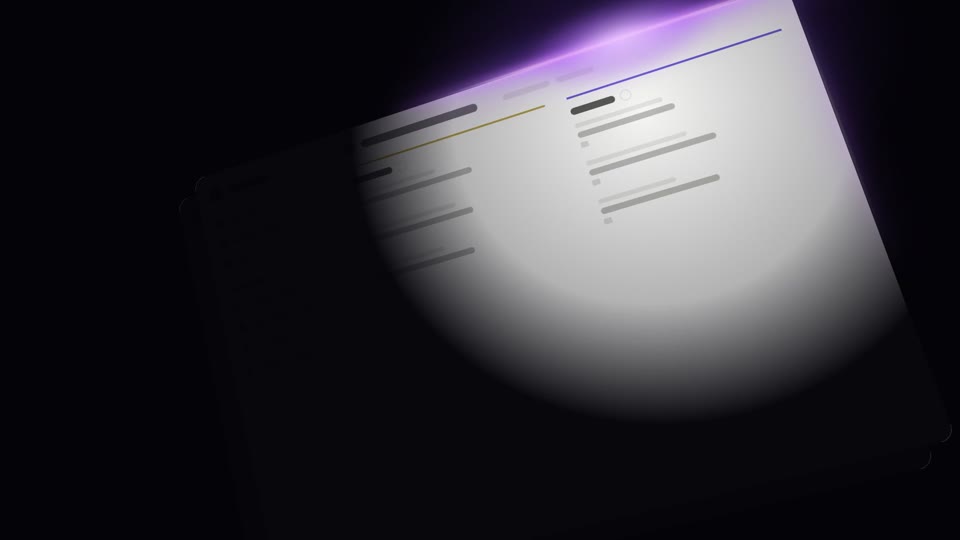 Dark-stage spotlight reveals