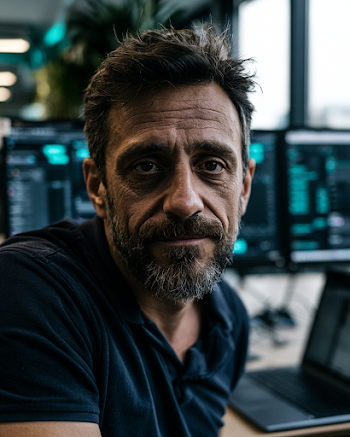 Candid Portrait of a Brazilian Small Business Owner