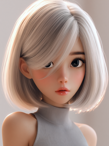 Cinematic Beauty Portrait of a Korean Female Idol