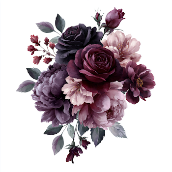 Elegant Moody Witchy Floral Bouquet