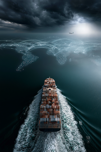 Global Trade Connectivity Over Ocean