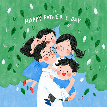 Joyful Family Celebration on Father's Day