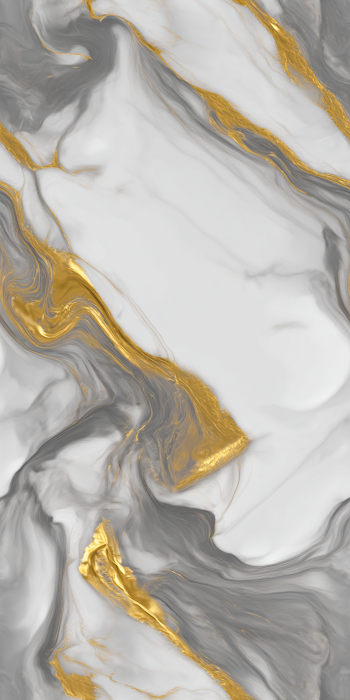 Luxurious Calacatta Marble with Liquid Gold Veins