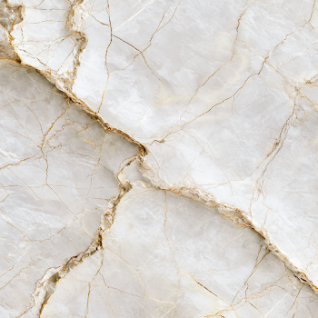 Photorealistic Ivory Marble Slab with Gold Veining