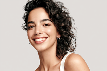 Radiant Beauty Portrait of a Young Woman