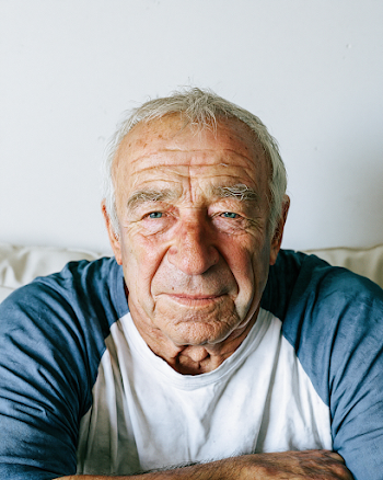 Serene Portrait of an Older Man