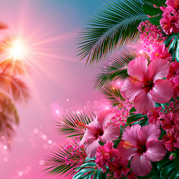 Tropical Fiesta Background for Latin Festival