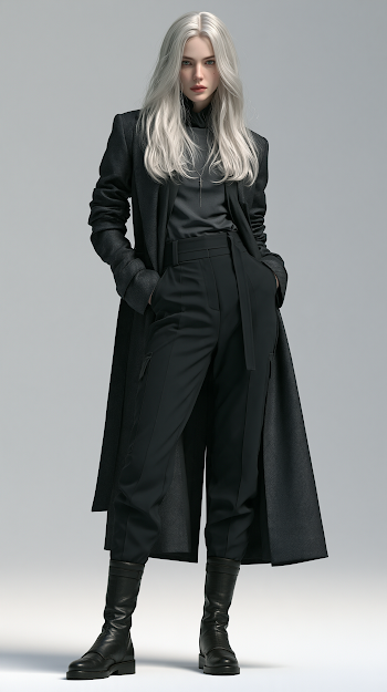 Vampire Queen in Modern Urban Attire
