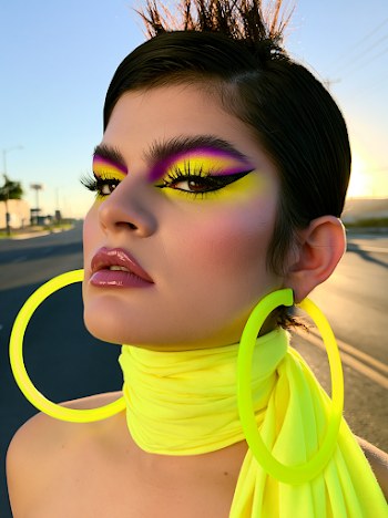 Vibrant Summer Beauty Portrait