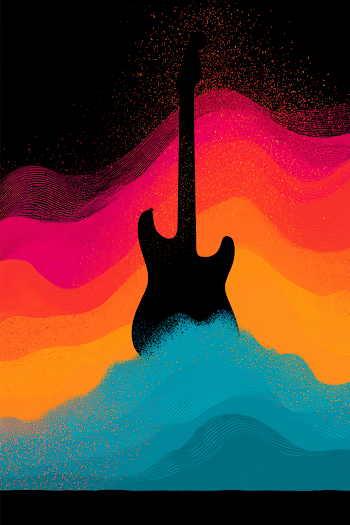 Vibrant Summer Music Festival Poster