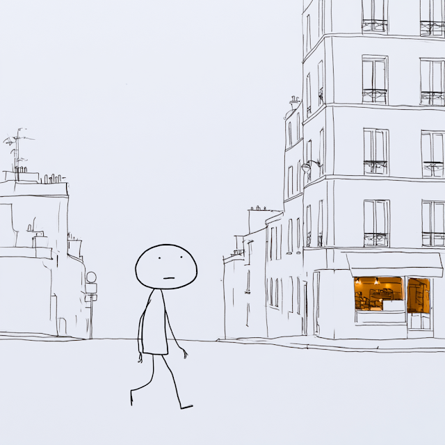 A Quiet Morning Walk in Montmartre