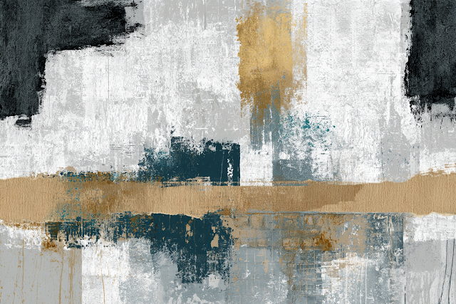Abstract Industrial Grunge Wall Art