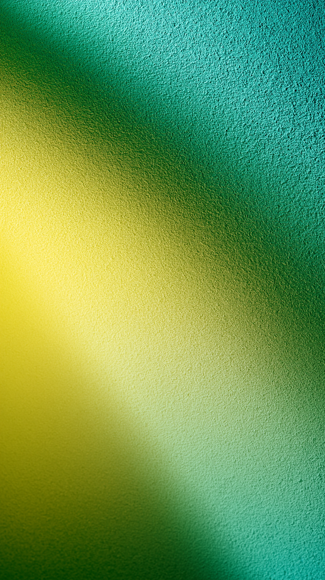 Abstract Lemon Yellow and Mint Green Gradient Background