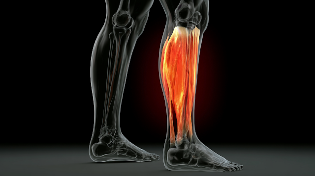 Anatomical Visualization of Inflicted Calf Muscle