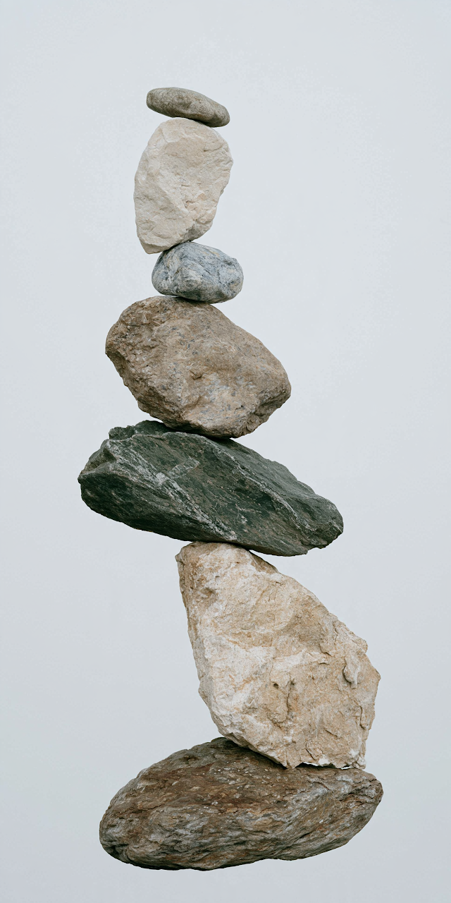 Artful Stone Stacking: Suiseki Inspired