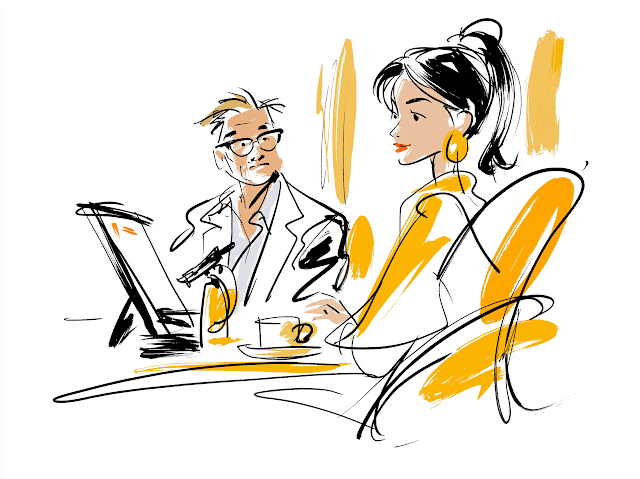 Business Meeting Illustration
