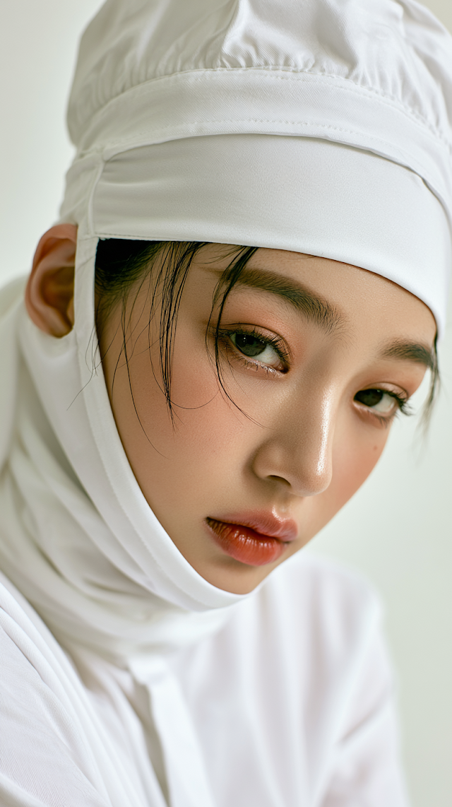 Charming Chinese Beauty in Minimalist Style