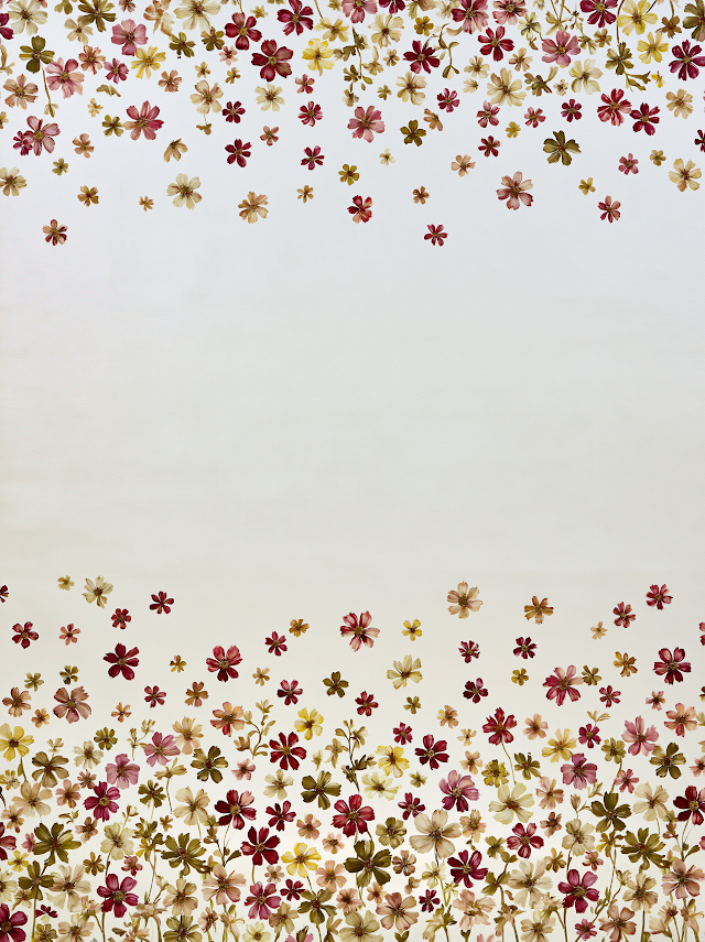 Charming Floral Watercolor Motif