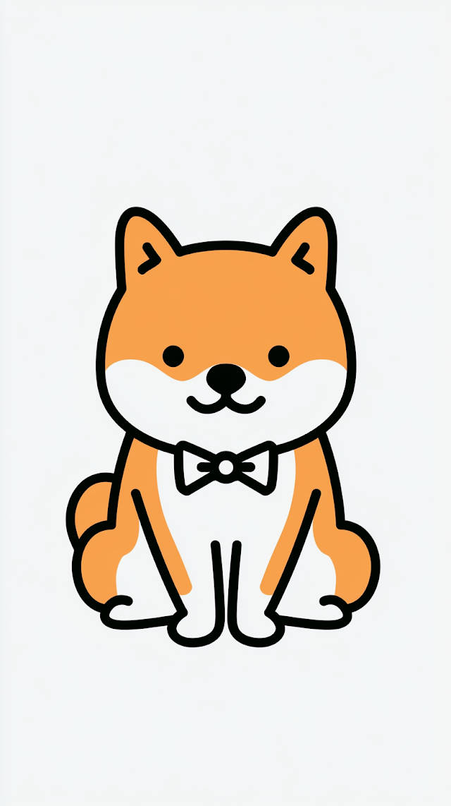 Charming Shiba Inu Salon App Icon