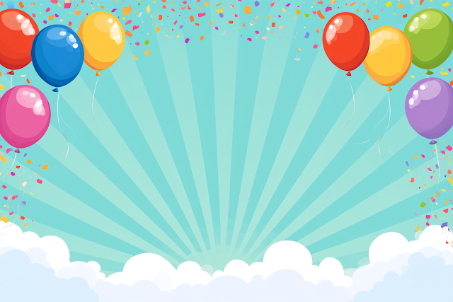 Cheerful Party Celebration Background