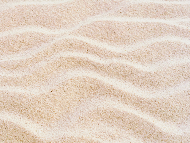 Close-Up of Beach Sand Texture
