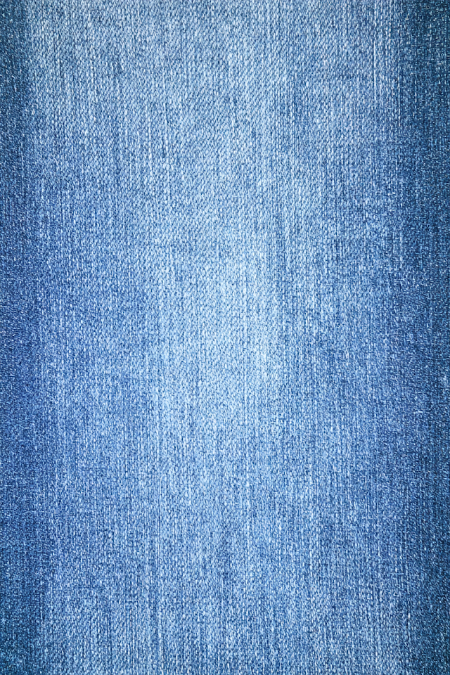 Close-Up of Blue Denim Fabric Texture
