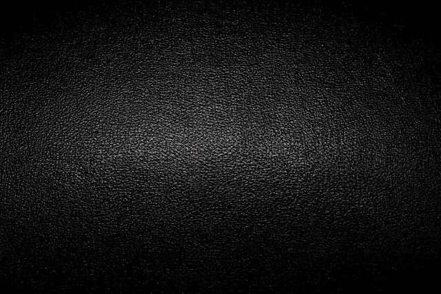 Close-Up of Dark Black Textured Surface