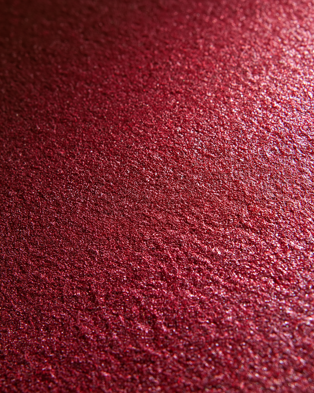 Close-Up of Deep Red Textured Surface
