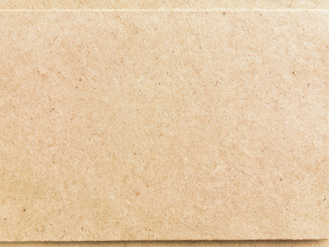Close-Up of Tan Kraft Paper Texture