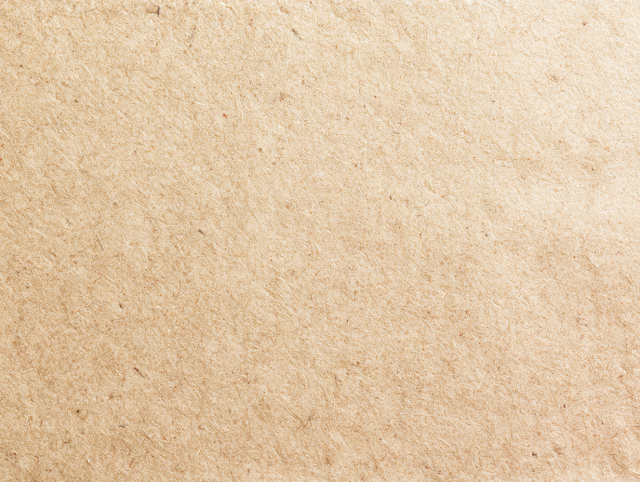 Close-Up of Tan Kraft Paper Texture