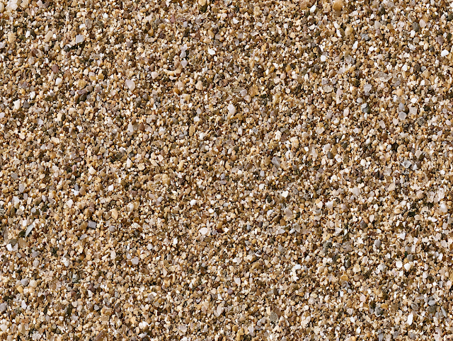 Close-Up Texture of Gravel and Coarse Sand