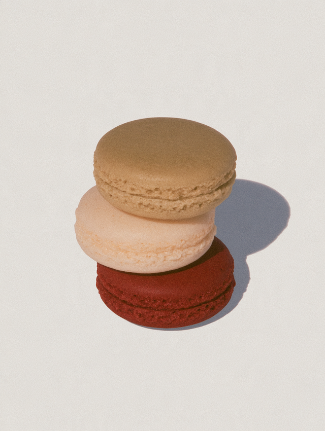 Colorful Stack of Macarons