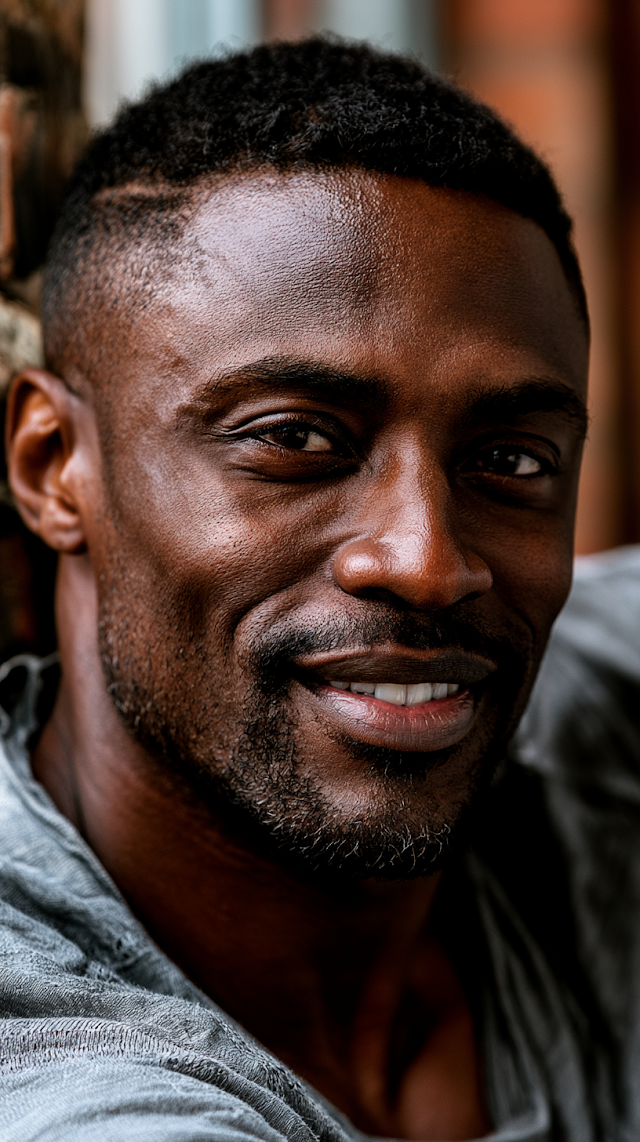 Confident Black Male Professional Portrait