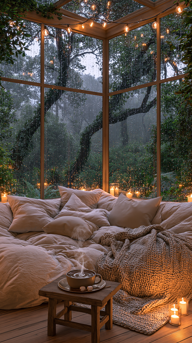 Cozy Rainy Day Nook