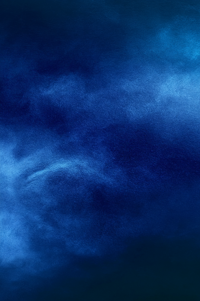 Deep Blue Atmospheric Abstract