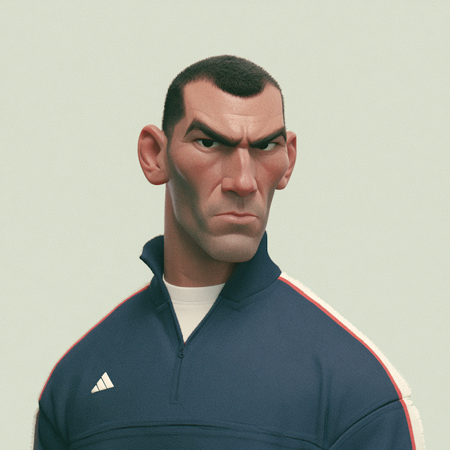Disney Pixar Style Character Portrait