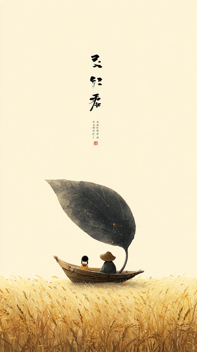 Dreamy Journey on a Petal Boat