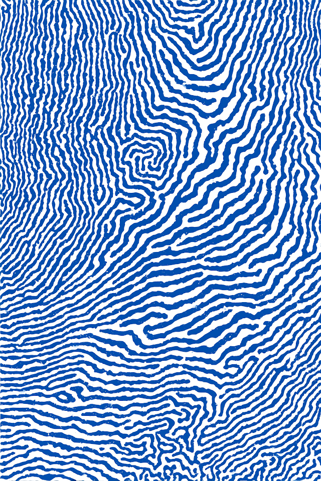 Dynamic Blue Water Ripples Pattern