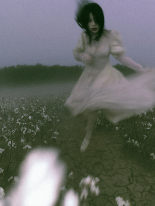 Dynamic Elegance in an Arid Cotton Field