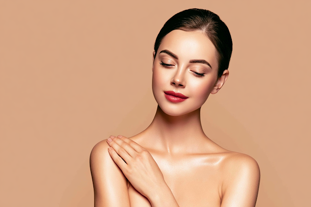 Elegant Beauty Portrait of a Young Woman