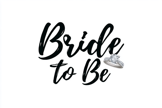 Elegant Bride to Be Wedding Graphic