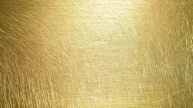 Elegant Brushed Gold Metal Texture
