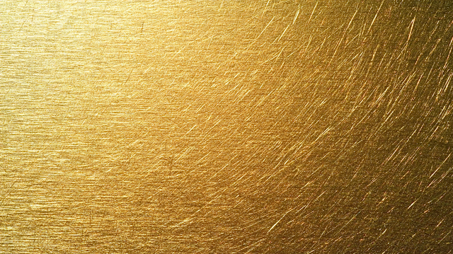 Elegant Brushed Gold Metal Texture
