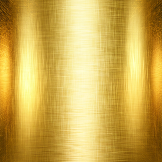Elegant Brushed Gold Metal Texture Background
