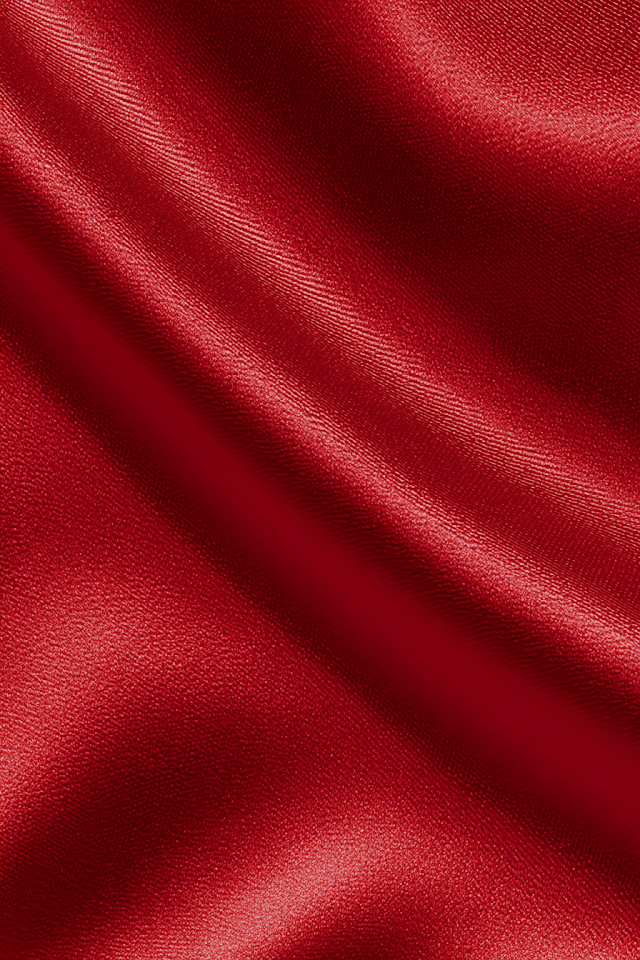 Elegant Deep Crimson Satin Fabric Texture