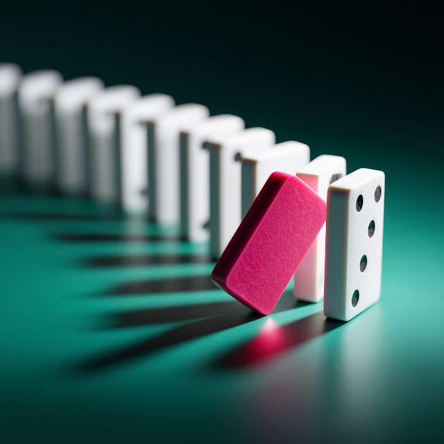 Elegant Domino Effect