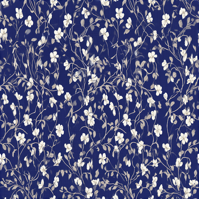 Elegant Floral Wallpaper Pattern